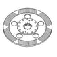 AL112982 Brake Disc Fits John Deere 6410 6010 6205 6320 6400 6506