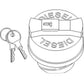 Lockable Fuel Cap Fits John Deere Tractor , Excavator AL113087