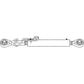 Top Link Assembly - Category 2 Fits John Deere 6200 6300 6310 6400 6410 AL159873
