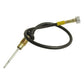 Fits John Deere AL23838, AT19904 Tachometer Proofmeter Cable 24-3/4" 1520 1630