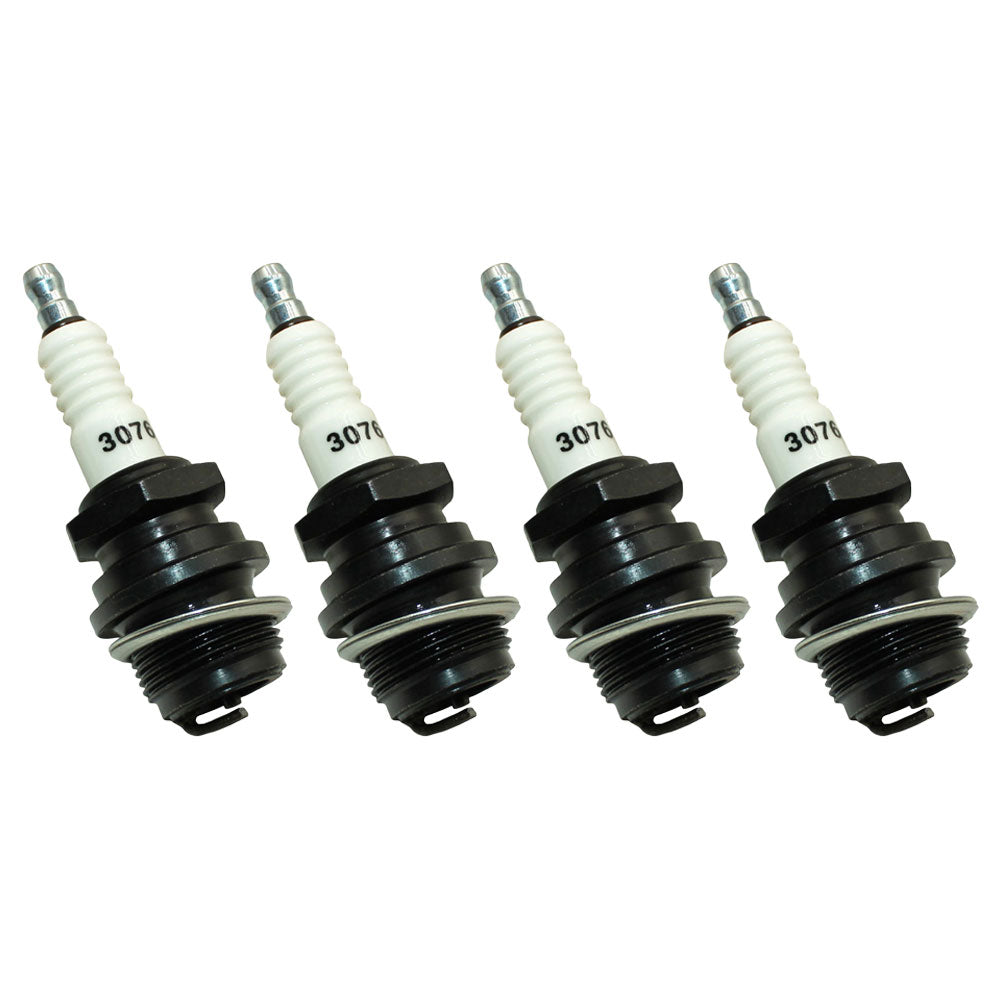 (4)- Spark Plugs Fits International Harvester McCormick Deering Autolite O12
