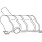 MUFFLER Fits John Deere 1640 1840 2040 2040S 2250 2350 2355 2450 2550 2555