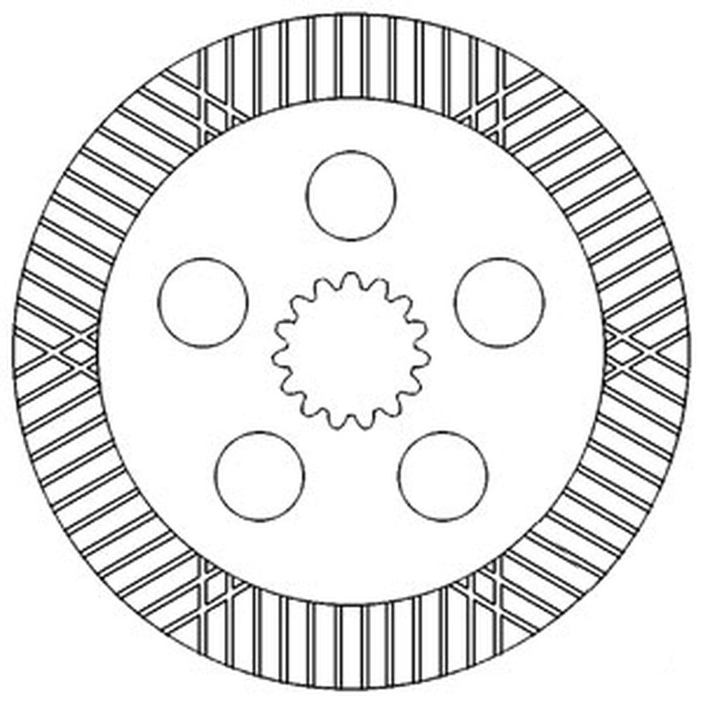 AL38236 Brake Disc Fits John Deere 1130 1630 1640 2030 2040 2140 ++ Tractors