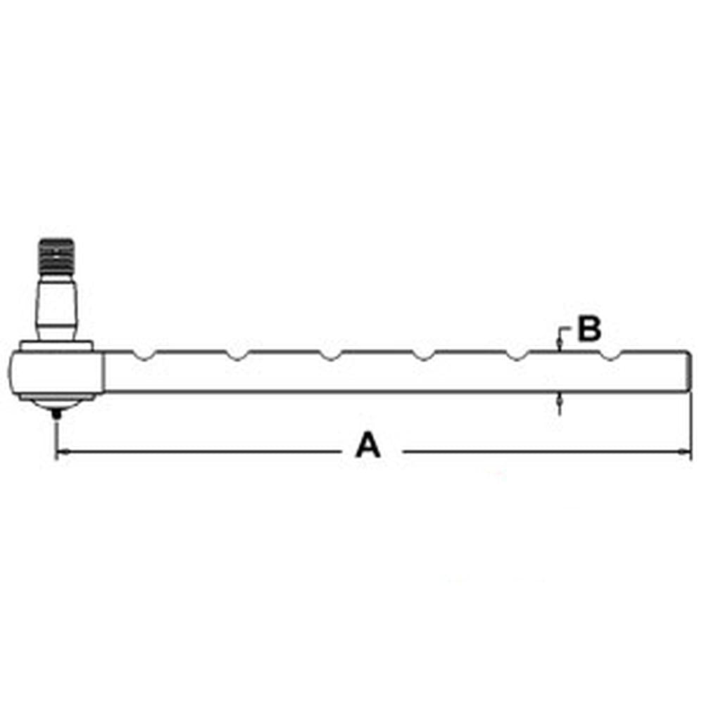 AL38646 AL27534 AL177948 New Tie Rod Fits John Deere 2840 3030 3130 3120