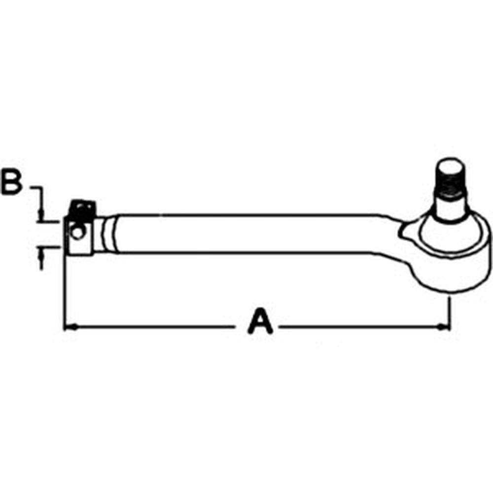 AL58013 New Tie Rod Fits John Deere Tractors 3040 3140 2750 2950 3050 3350