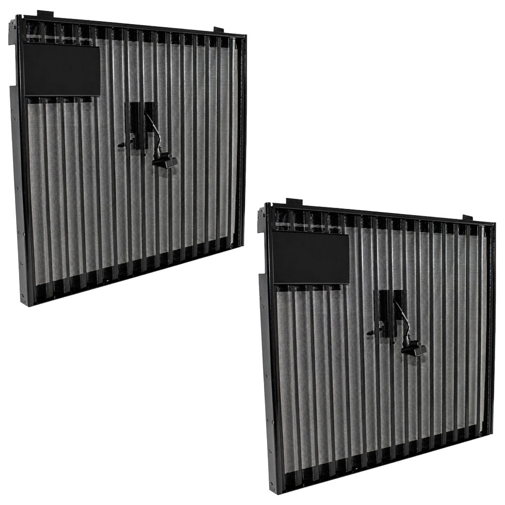 Qty 2: Universal Side Screen Fits John Deere Replaces AL60648