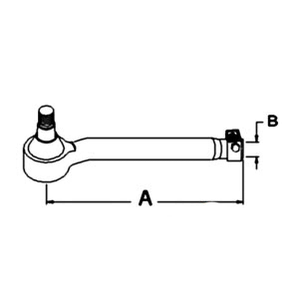 AL68255 Fits John Deere Parts Tie Rod R/H 2955, 3040, 3050, 3055, 3140, 3150, 31
