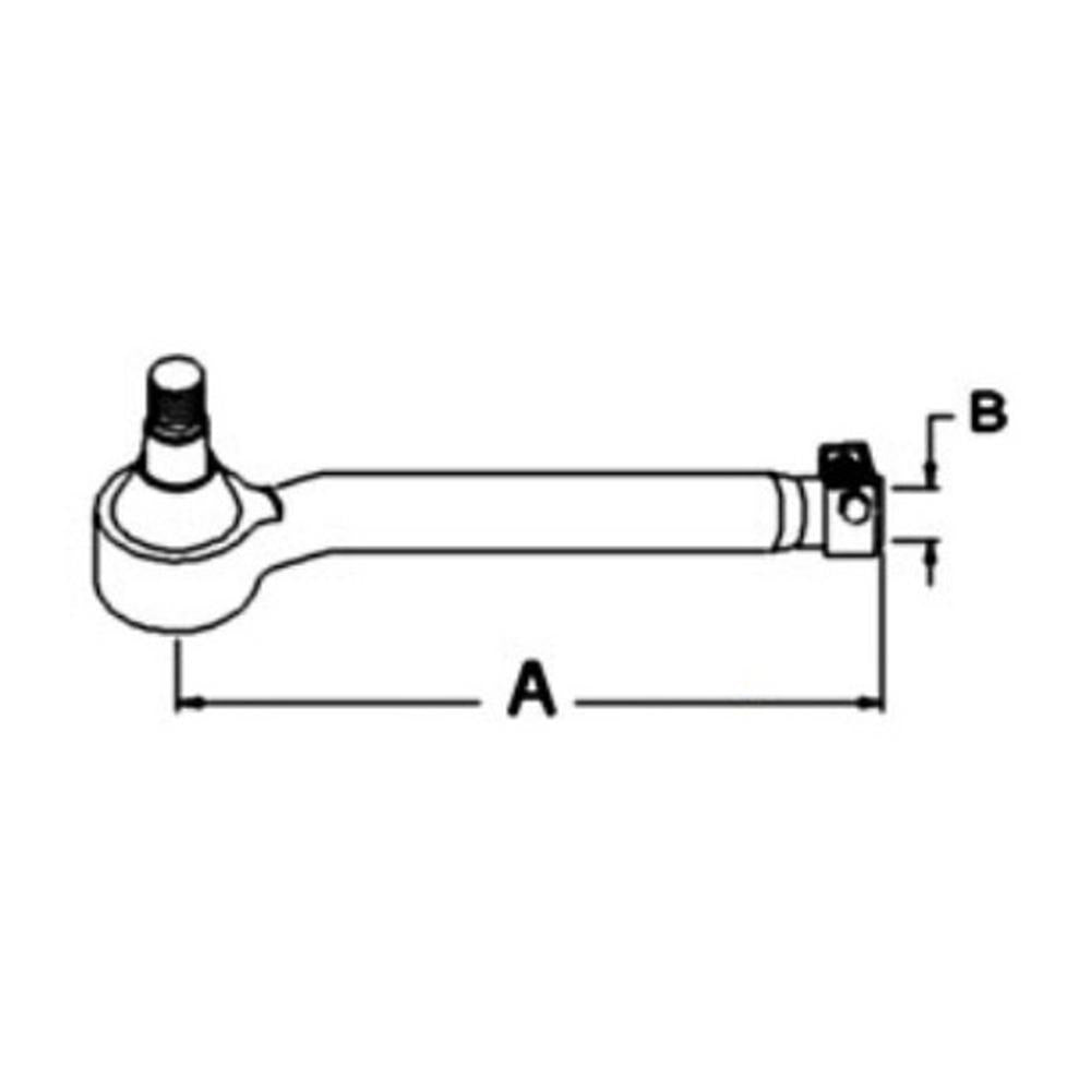 AL68255 Fits John Deere Parts Tie Rod R/H 2955, 3040, 3050, 3055, 3140, 3150, 31