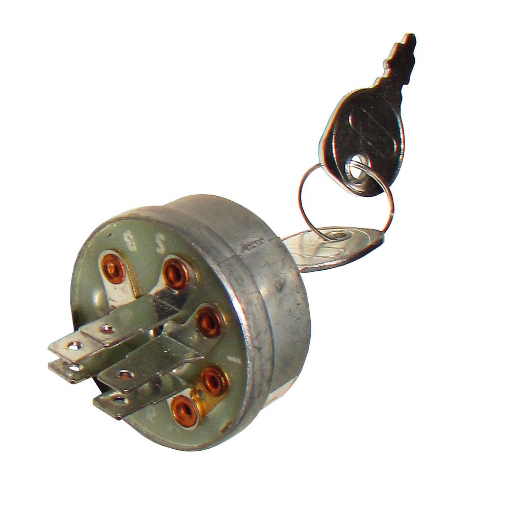 Ignition Starter Key Switch with 2 Keys for AM103286 Fits John Deere Fits JD Tra
