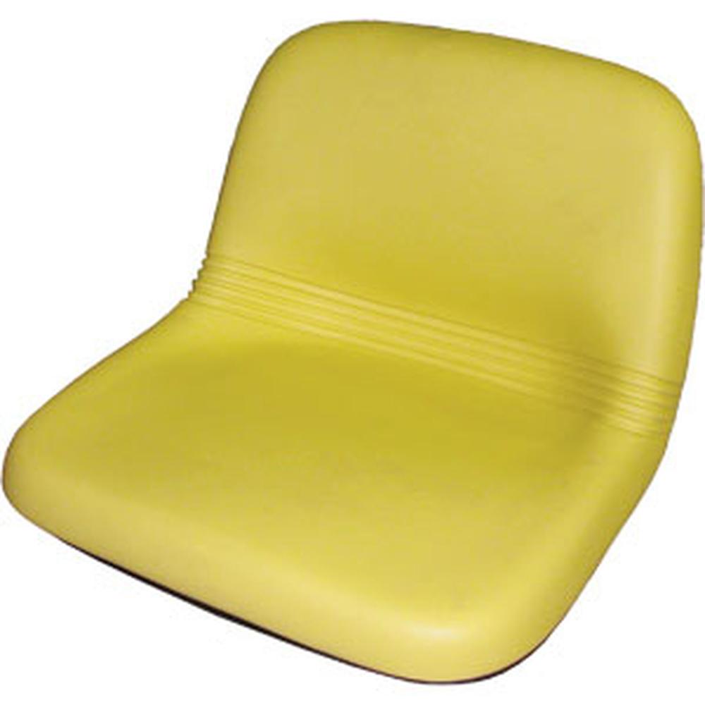 Yellow High Back Seat Fits John Deere Replaces ST49