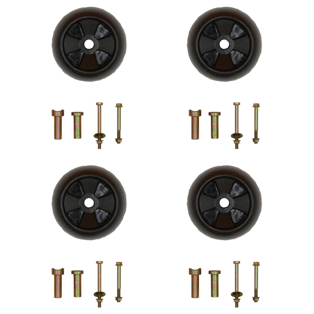 Qty 4: Deck Wheels Kit Fits Husqvarna Replaces 532 13 39-57