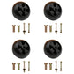 4 Heavy Duty Riding Lawn Mower Deck Wheel Bolt Nut Fits Craftsman 133957 193406
