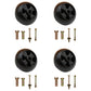 4 Heavy Duty Riding Lawn Mower Deck Wheel Bolt Nut Fits Craftsman 133957 193406