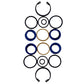 Two Cylinder Seal Kits Fits John Deere 67 Loader Lift Or Tilt PT5252 AM118390