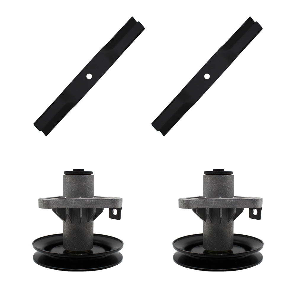 Spindle Blade Kit Fits John Deere 38 Inch Cut Deck STX38 AM124511