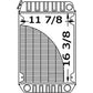 AM130325 219934 Radiator Fits John Deere Front Mowers F935 F915