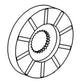 AM1967T Riveted Brake Disc Fits John Deere 40 320 330 420 430 1010