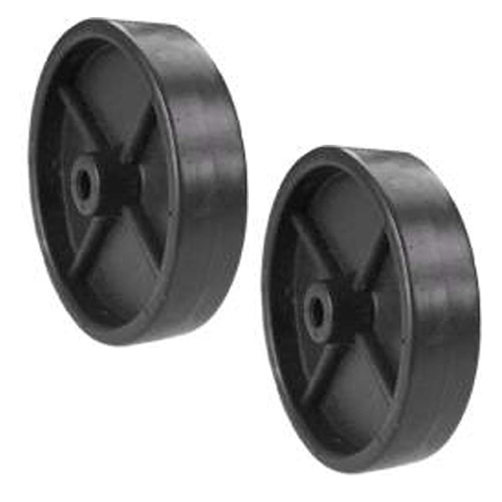2 Pack Mower Deck Wheels Fits John Deere 110 112 140 212 214 216 300 314 316