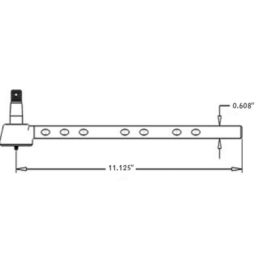 WN-AM3951T-PEX Tie Rod, Outer Fits John Deere 320 330 40 420 430 1010