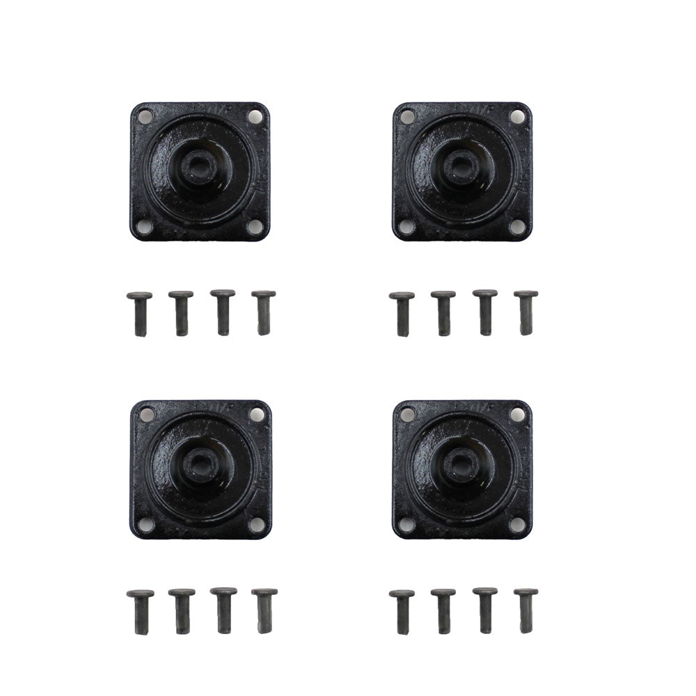 Four Radiator Mount Pads Fits John Deere M, 40, 320, 330, 420, 430, 435, 440