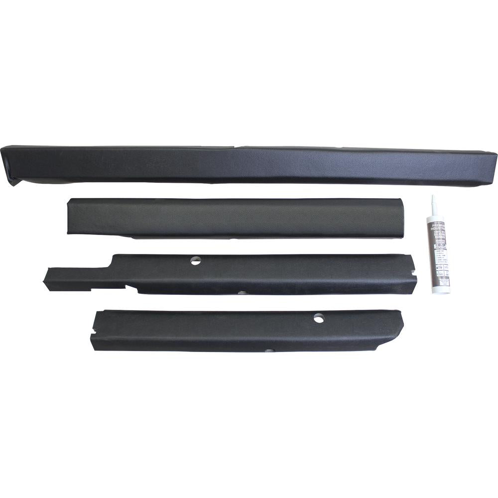 AMSS20006 Qwik Fit Corner Post Kit, Black