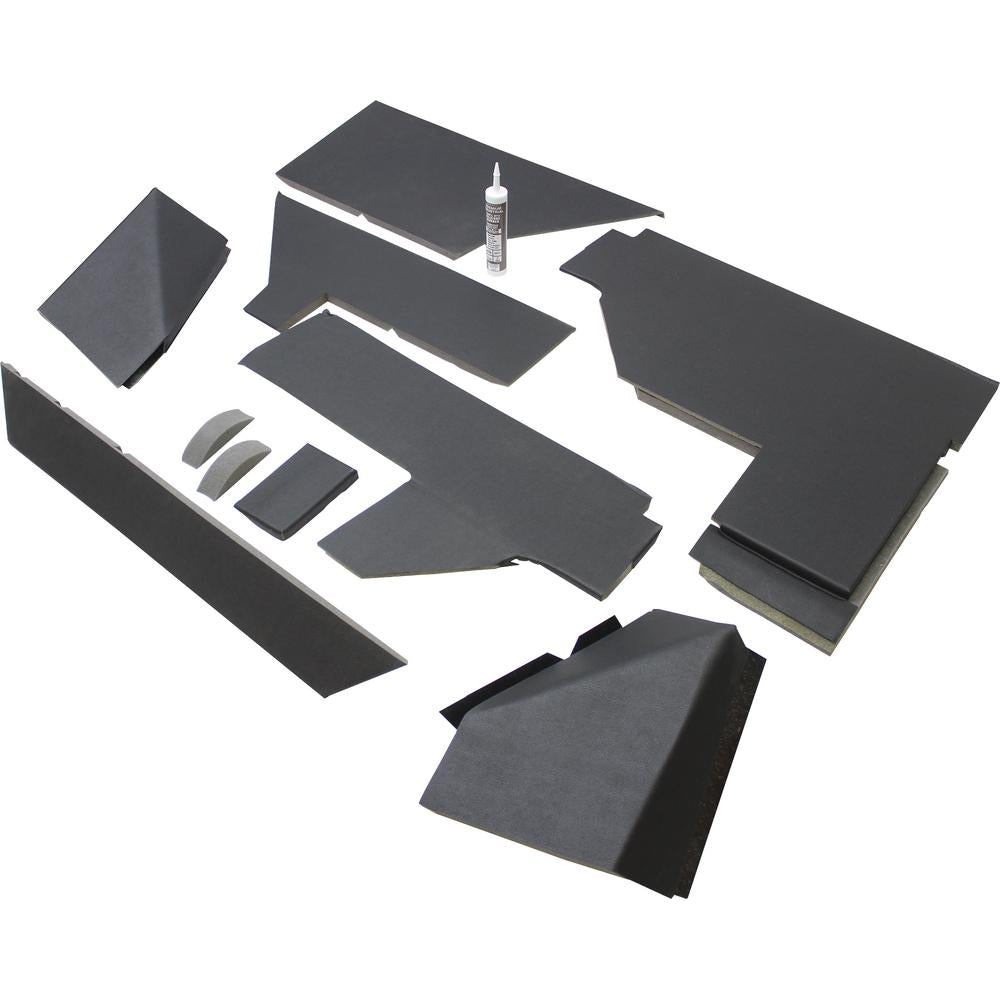 AMSS4142 Qwik Fit Lower Cab Kit, Black Vinyl