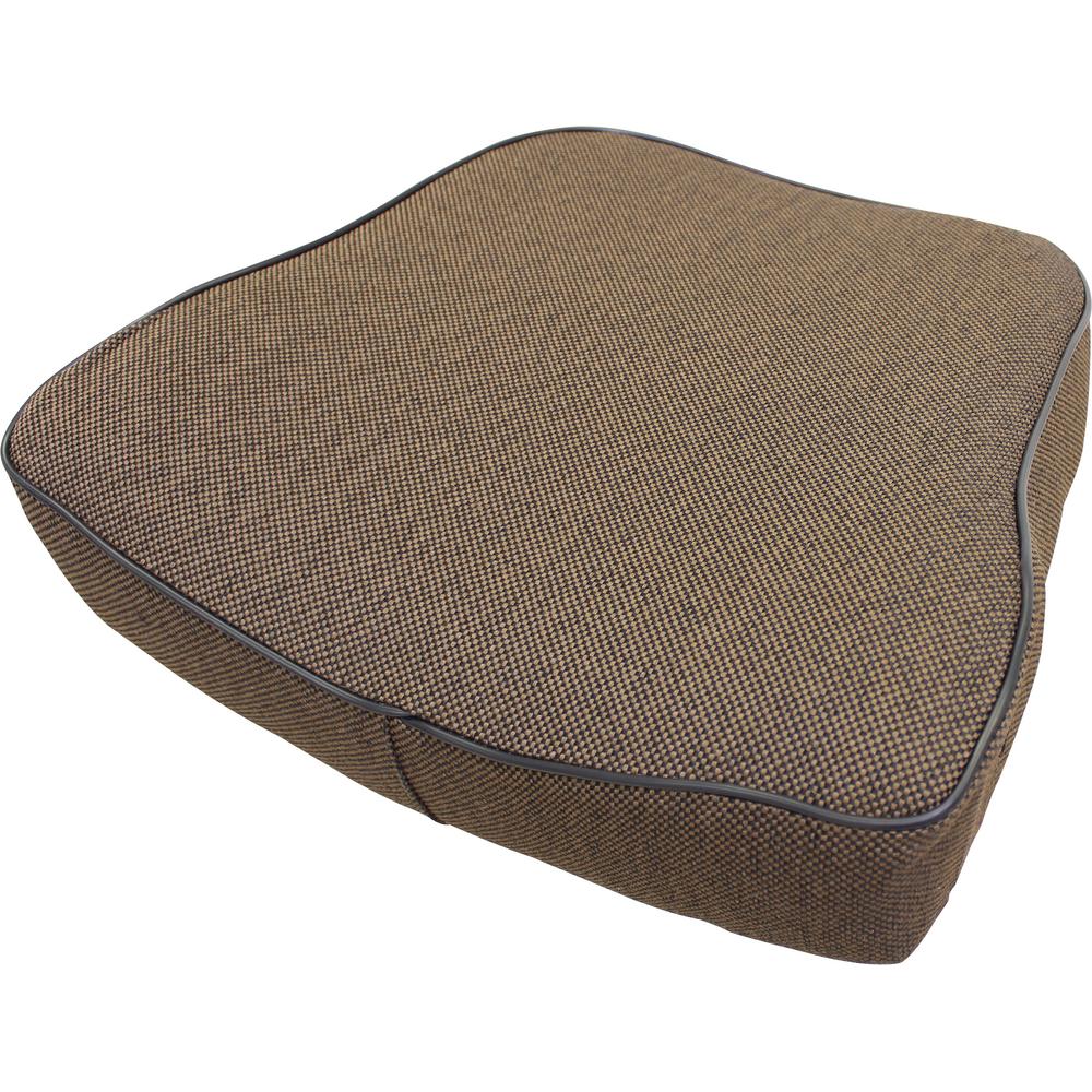 AMSS7203 Deluxe Backrest, Brown Fabric