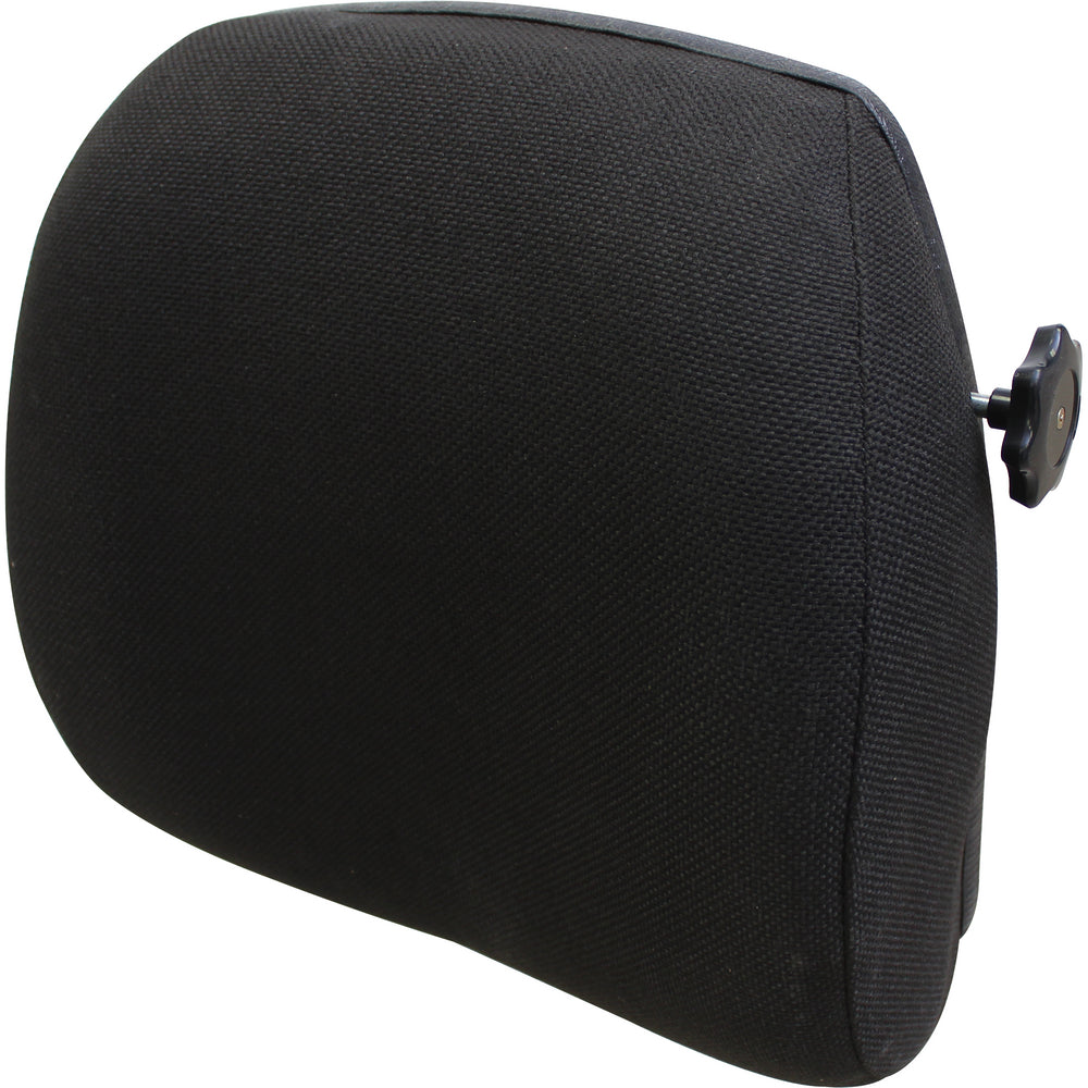 AMSS7295 Backrest With Lumbar Support, Black Fabric