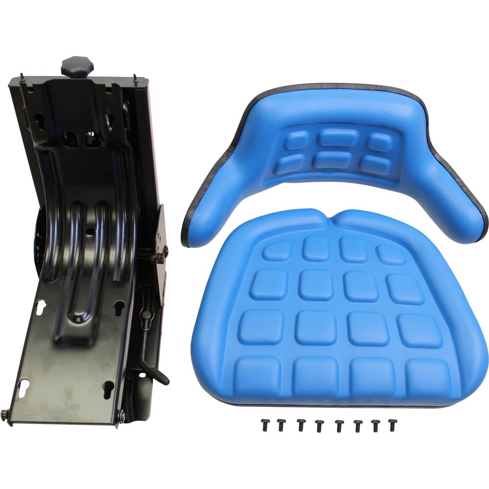 AMSS7465 Seat And Suspension Assembly, Blue Vinyl