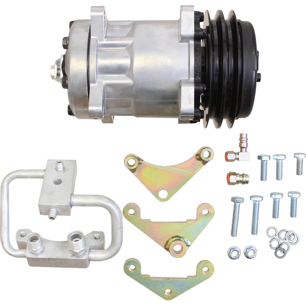 AMX10167 Nippondenso To Sanden Compressor Conversion Kit Fits John Deere