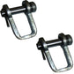 Qty 2: Stabilizer Clevis Shackle w/ Pin Fits Ford/New Holland Replaces APN582A