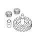Oil Pump Kit Fits Ford Replaces 9N6603