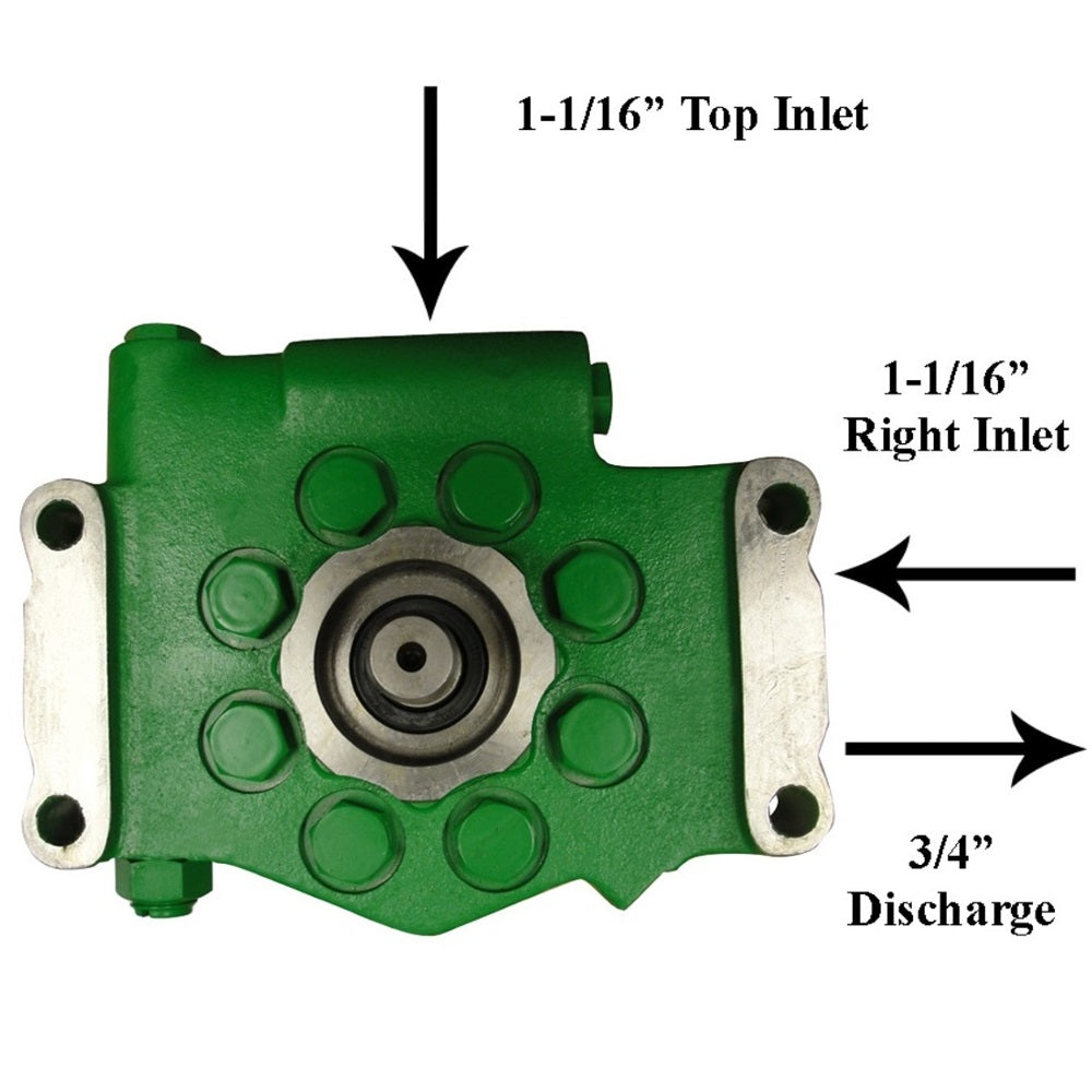 E-AR103036 Hydraulic Pump Fits John Deere 1020, 1040, 1550, 1850, 2120, 2155 +++