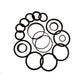 Hydraulic Seal Kit - Angle Cylinder Fits John Deere 450D 450B 550 450C 450E 550B