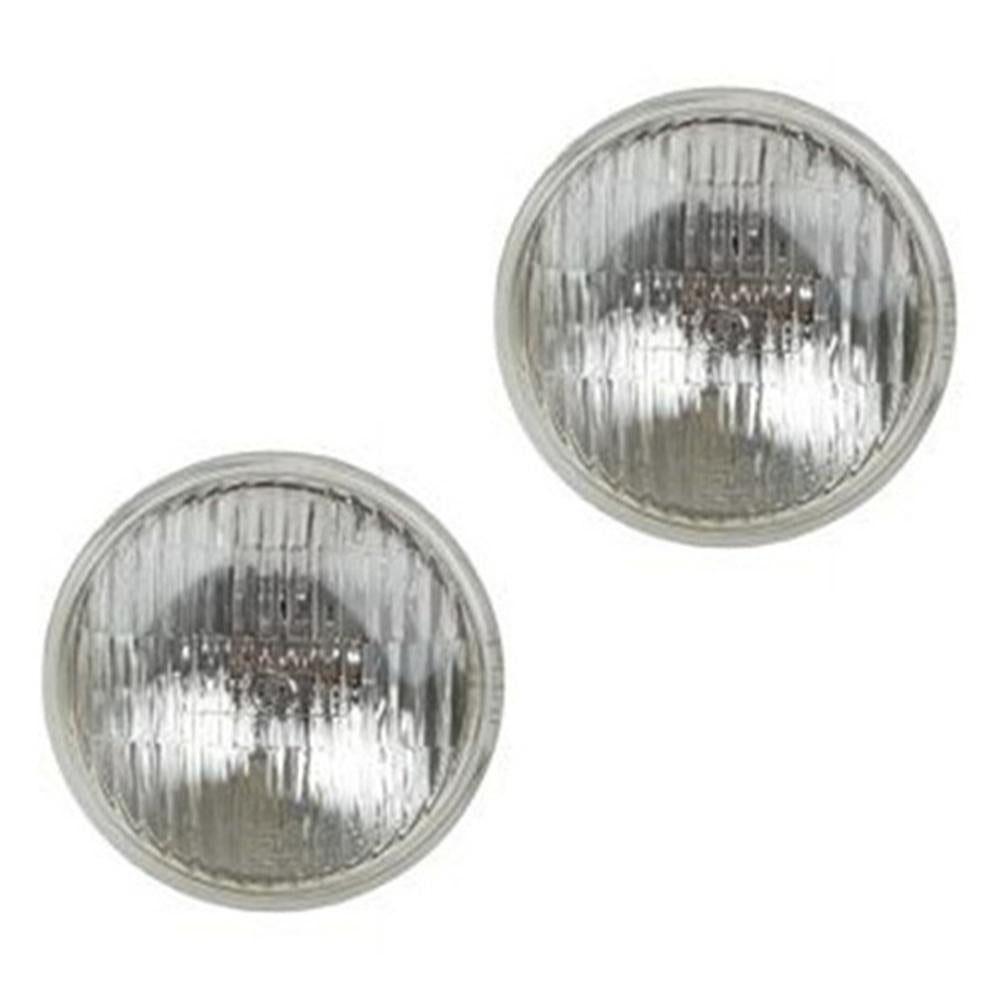 Pair of Halogen Flood Light Sealed Beam Bulbs 4411 for Tractor Fender Light