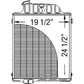 Radiator, AR40832,AR46434, AR49454 Fits John Deere Tractor 4000, 4020