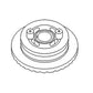 AR58172 Tractor Damper Pulley Fits John Deere 4000 4010 4020
