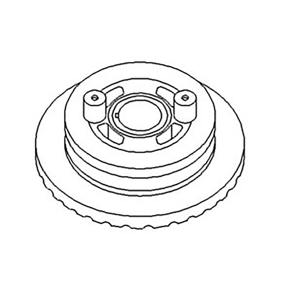 Fits John Deere PULLEY CRANK. DAMPENER AR58172 4020 (W/ DIESEL ENGINE