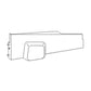 Side Shield - Left Hand Fits John Deere 4630 AR59704