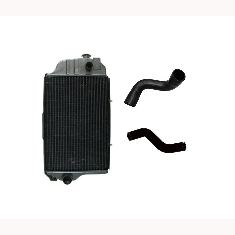 1492653015 Radiator w Top & Lower Hose Fits John Deere 300B 301A 302 400 401 480