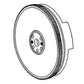 Flywheel with Ring Gear Fits John Deere 401B 401D 2030 2440 480B 2640 2630