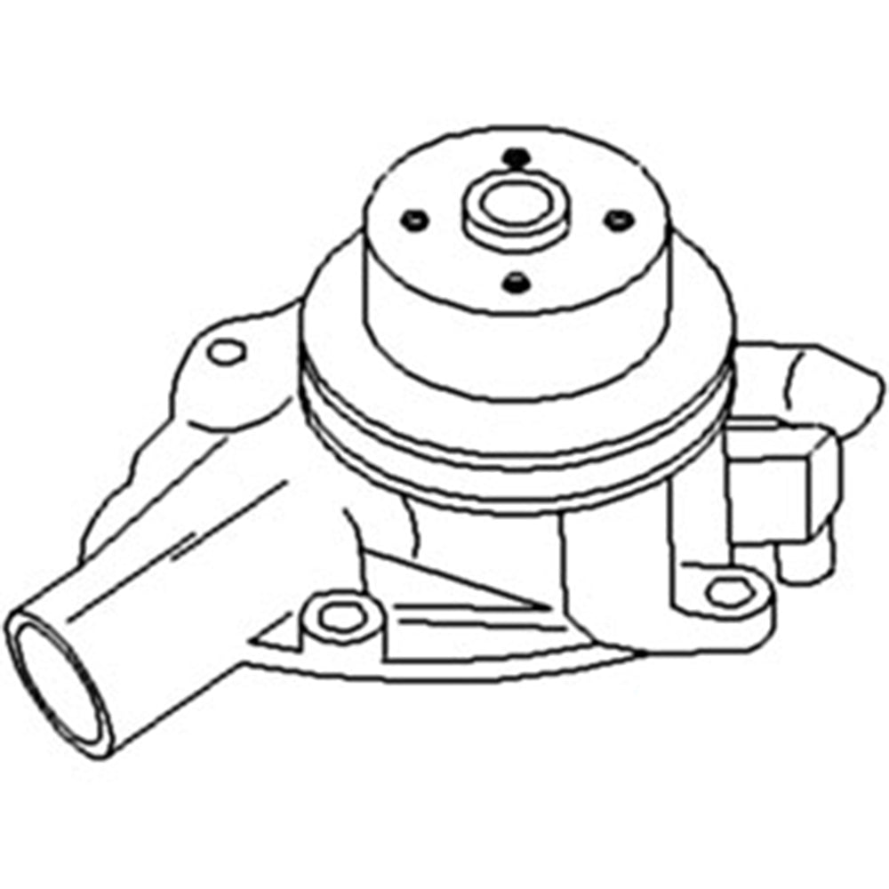 Water Pump Fits John Deere 4030 AR69709