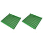 AR72950 (2) Two Side Screens Fits John Deere Tractor 2030 2130 1520 2020