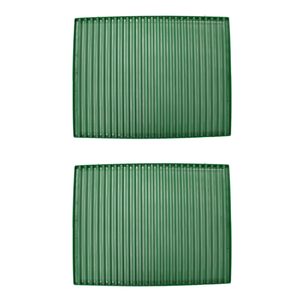 PAIR GRILL SIDE SCREENS Fits John Deere 4840 AR73911