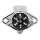 Implement Light Socket - 7 Pin Fits Case IH Fits Ford Fits Massey Ferguson Fits