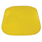 AR81167-R Mechanical Seat Yellow Vinyl Steel Bottom Cushion Fits John Deere