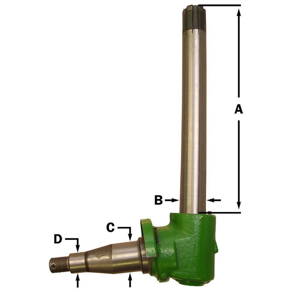 Spindle - Right Hand/Left Hand Fits John Deere 4040 4230 4240 4430 4440 AR81954