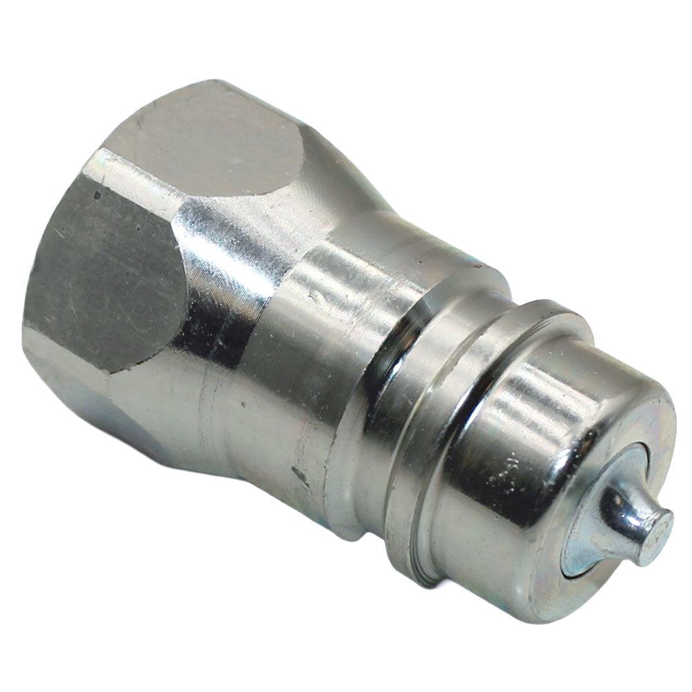 Pioneer 8010-15P Hydraulic Coupler ISO Male Tip 1/2" x 3/4" 16 NPTF 3000 PSI