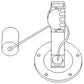 Fuel Sending Unit Fits John Deere 2010 AT12643