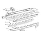 AT133230 Wear Plate Fits John Deere 350, 350B, 350C, 350D, 1010, 400G